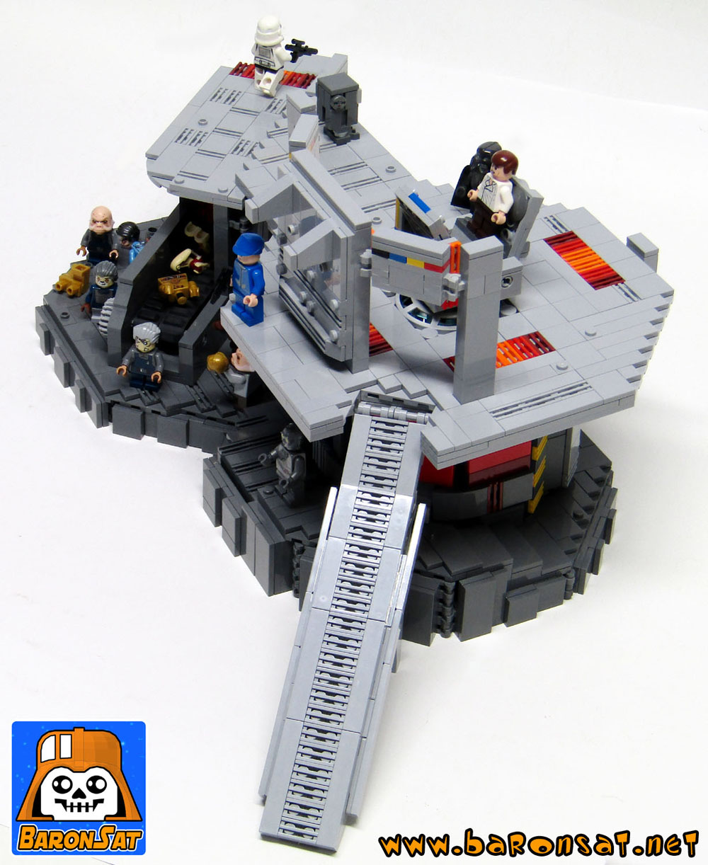 Lego moc Cloud City Torture Chamber Top View