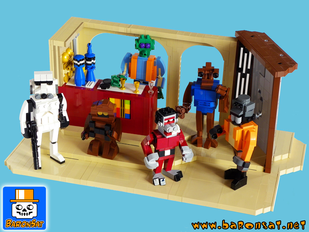Lego moc Star Wars Cantina Prototype