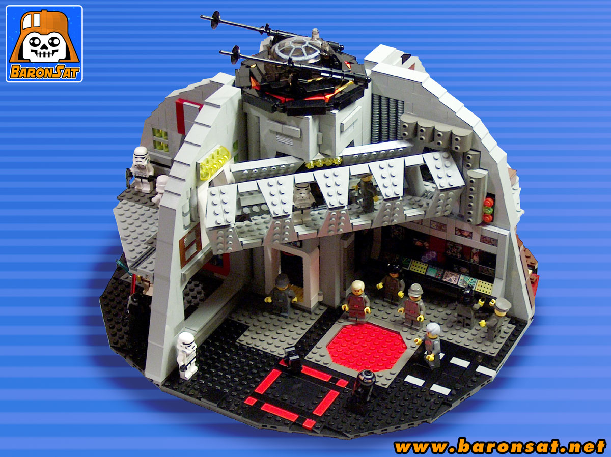 lego Palitoy death Star custom model building instructions_2