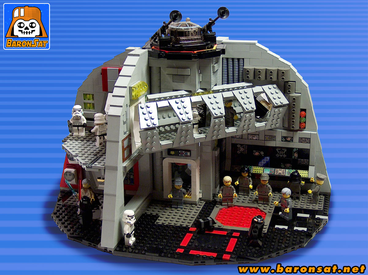Lego moc Palitoy Death Star Catwalk