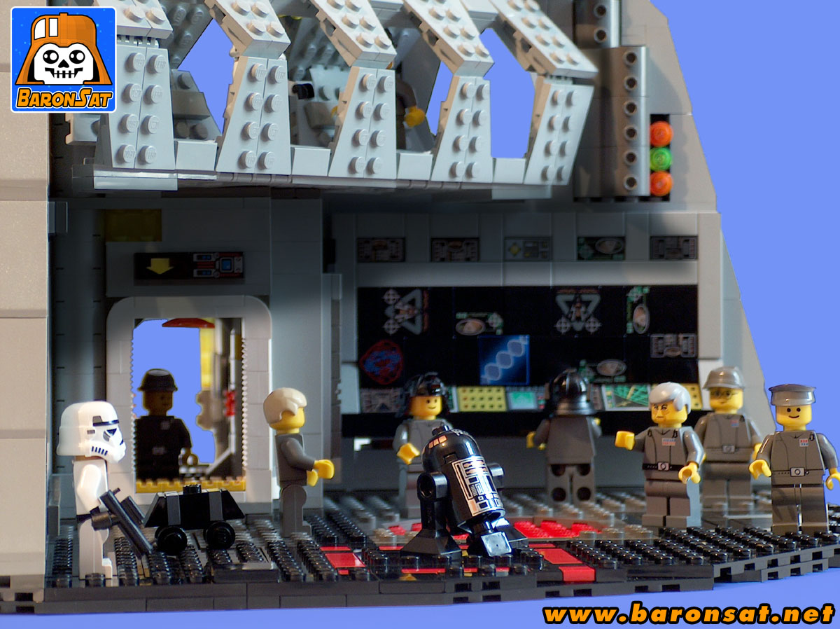Lego moc Death Star Compactor Control Room