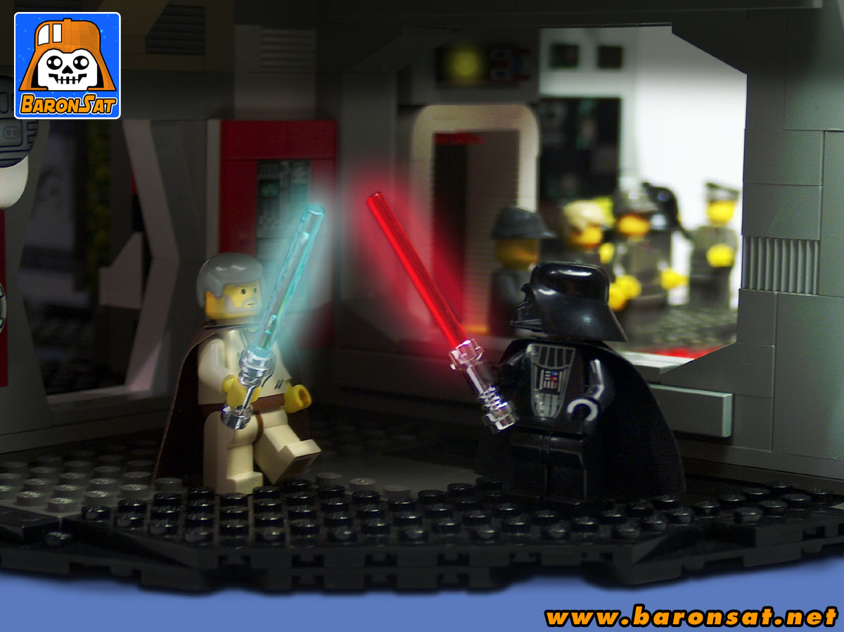 Lego moc Death Star Compactor Final Duel