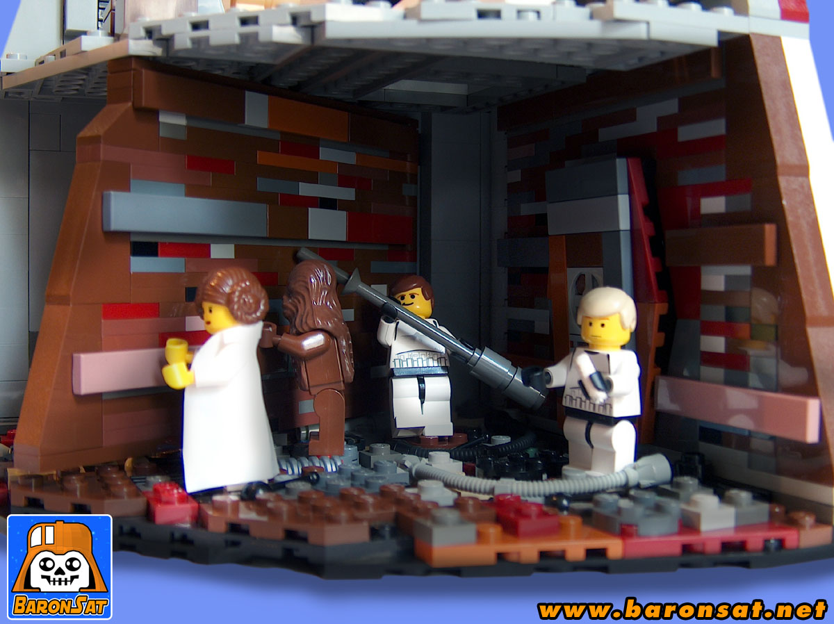 Lego moc Death Star Compactor