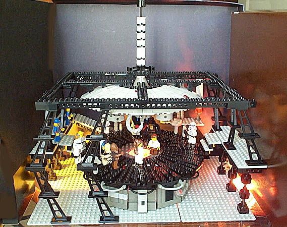 Lego moc Bespin Carbonite Freeze Chamber Custom Model Main View