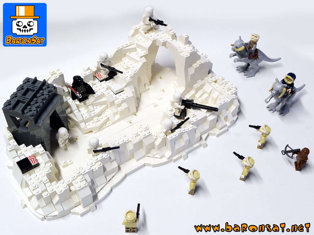 Lego Imperial Attack Base Hoth custom bricks model_3