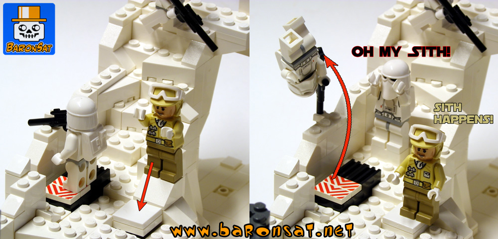 Lego Imperial Attack Base Hoth custom bricks model_5