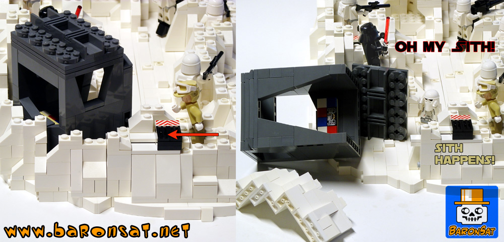 Lego Imperial Attack Base Hoth custom bricks model_6