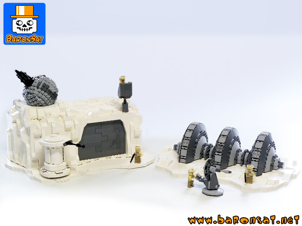 Lego Hoth Rebel Base moc