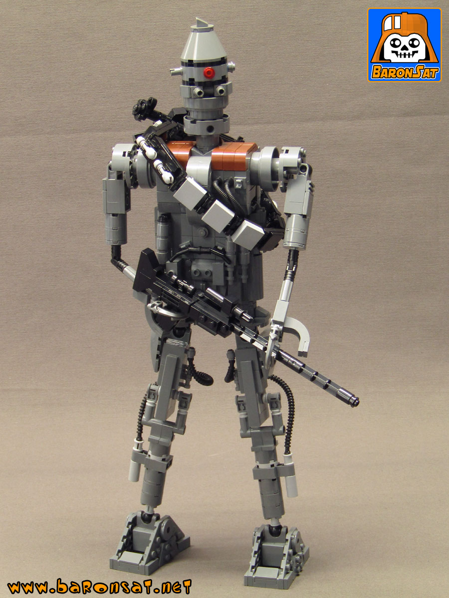 lego ig-88 holding gun custom moc model