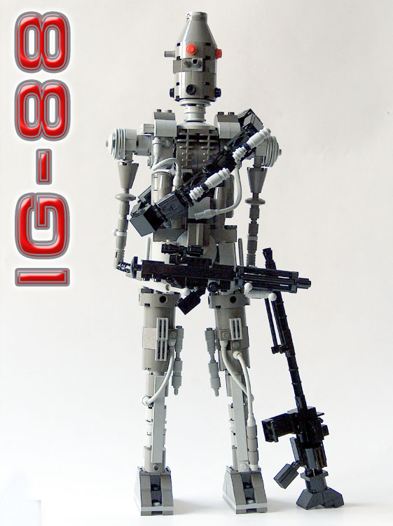 lego ig-88 2007 version custom moc model