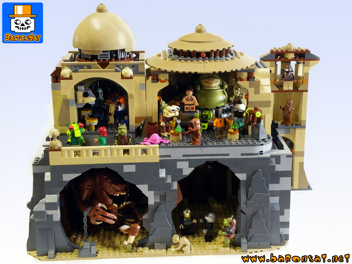 Lego moc Jabba Palace Custom Model Rancor Pit