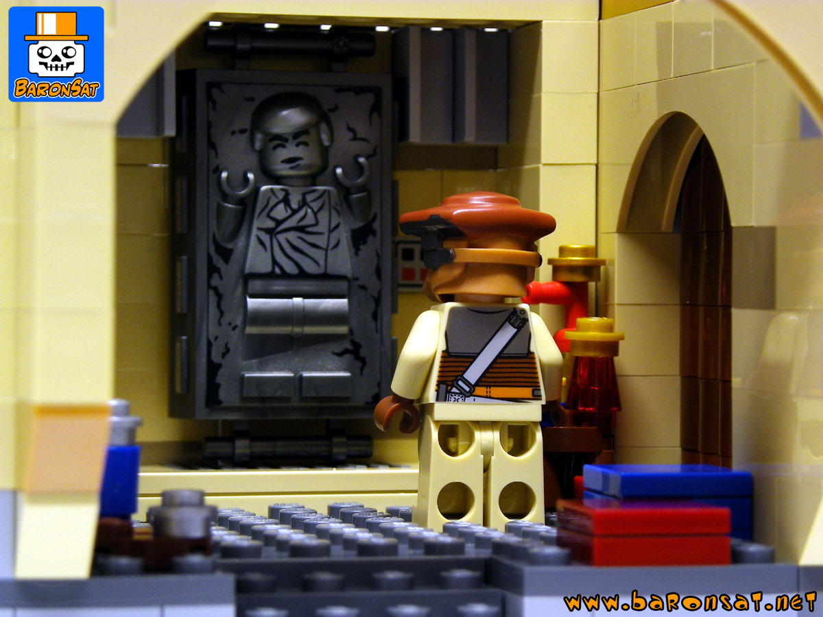 Lego moc Jabba Palace Custom Model Trophy Room