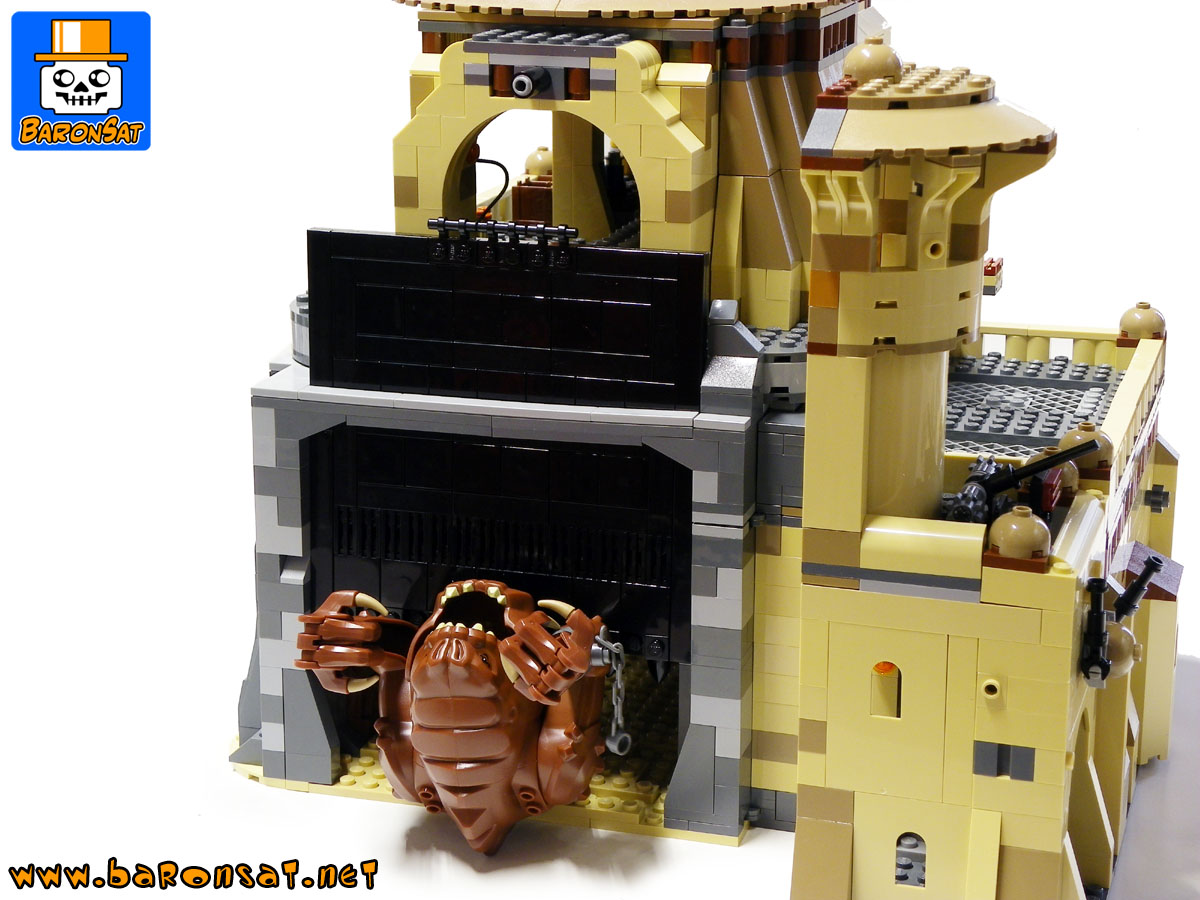 Lego moc Jabba Palace Custom Model Rancor Gate