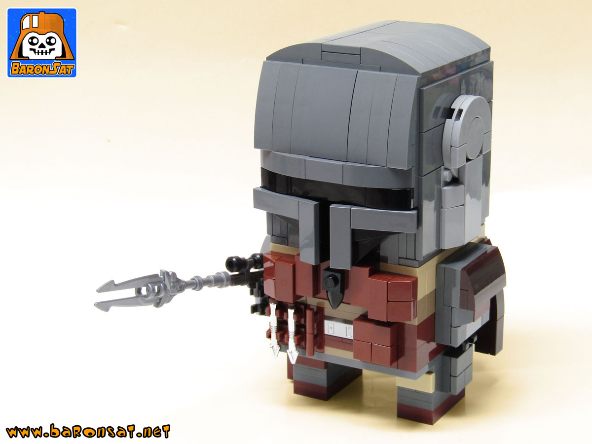 Lego moc Extra Large Mandalorian Brickheadz