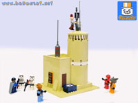Lego moc Mos Eisley Tower Back