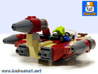Lego moc Mos Eisley Landspeeder Back
