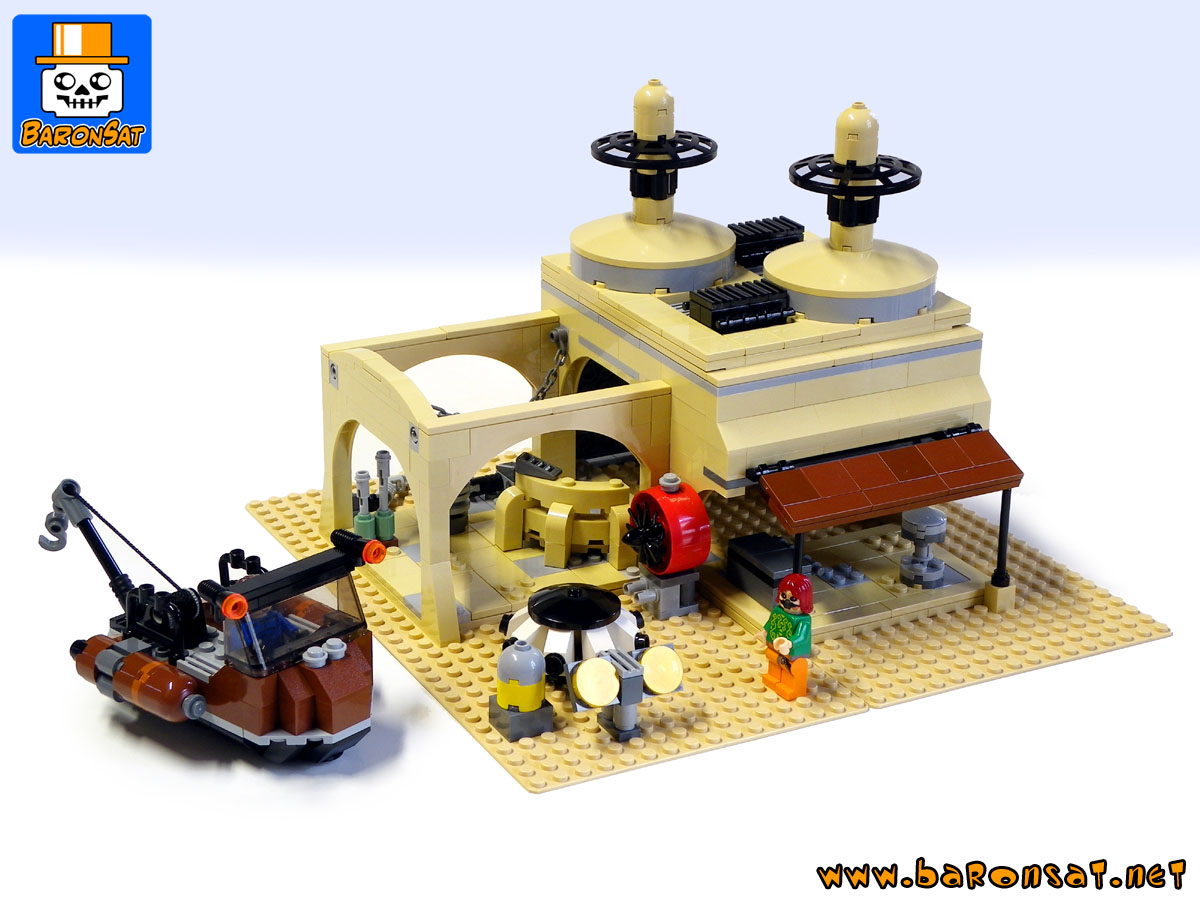 Lego moc Mos Eisley Garage