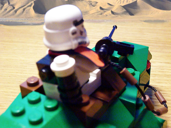 Lego moc Patrol Dewback Back