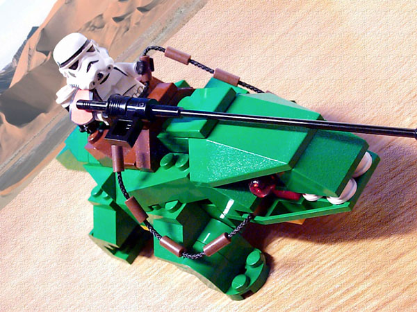 Lego moc Patrol Dewback Bricks