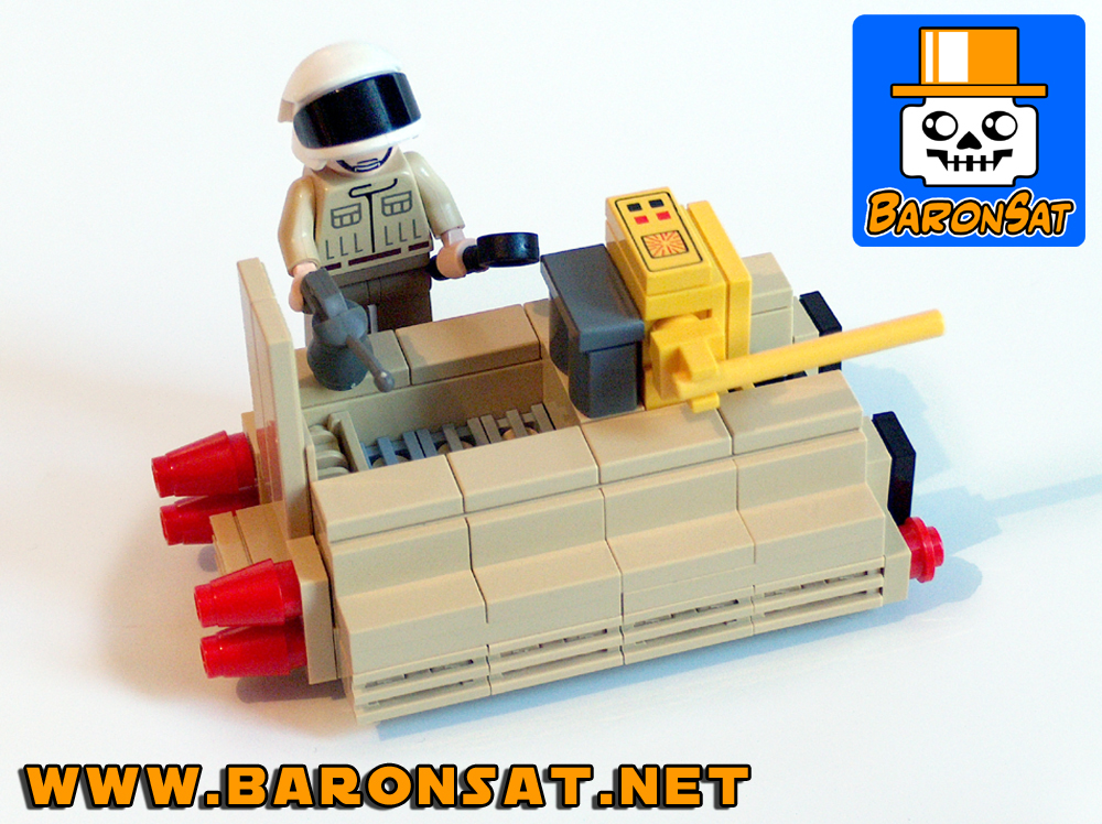 Lego Rebel Cart Custom Model Building Instructions moc  Open