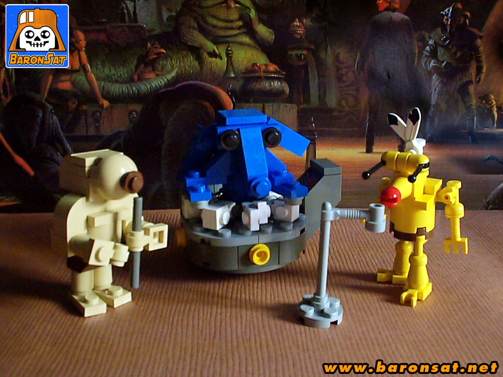 Lego moc Max Rebo Jabba's Palace Band 