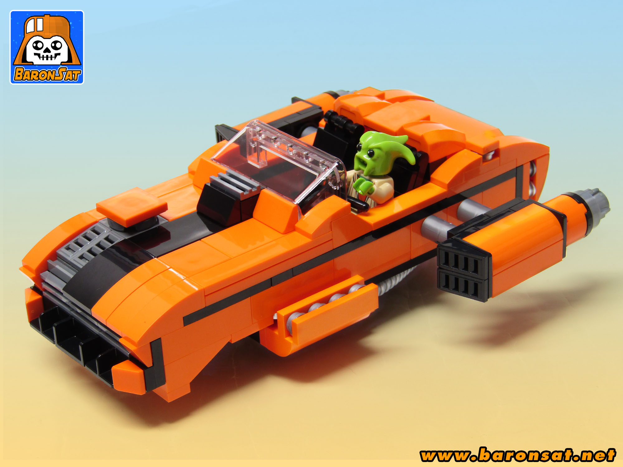 Star Wars Landspeeder lego moc