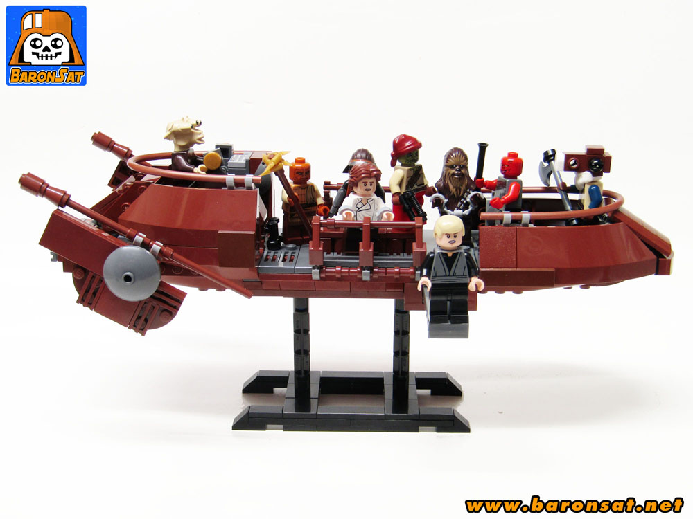 lego tatooine skiff special custom