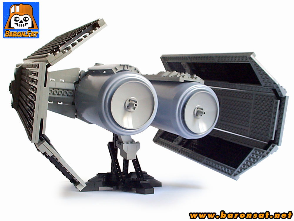Lego moc Tie Bomber UCS Model Back