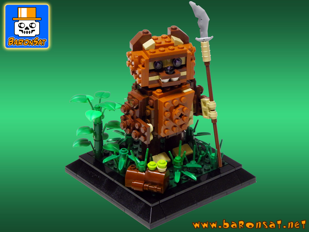 Lego Moc Wicket Warrick Ewok Custom Brick Model