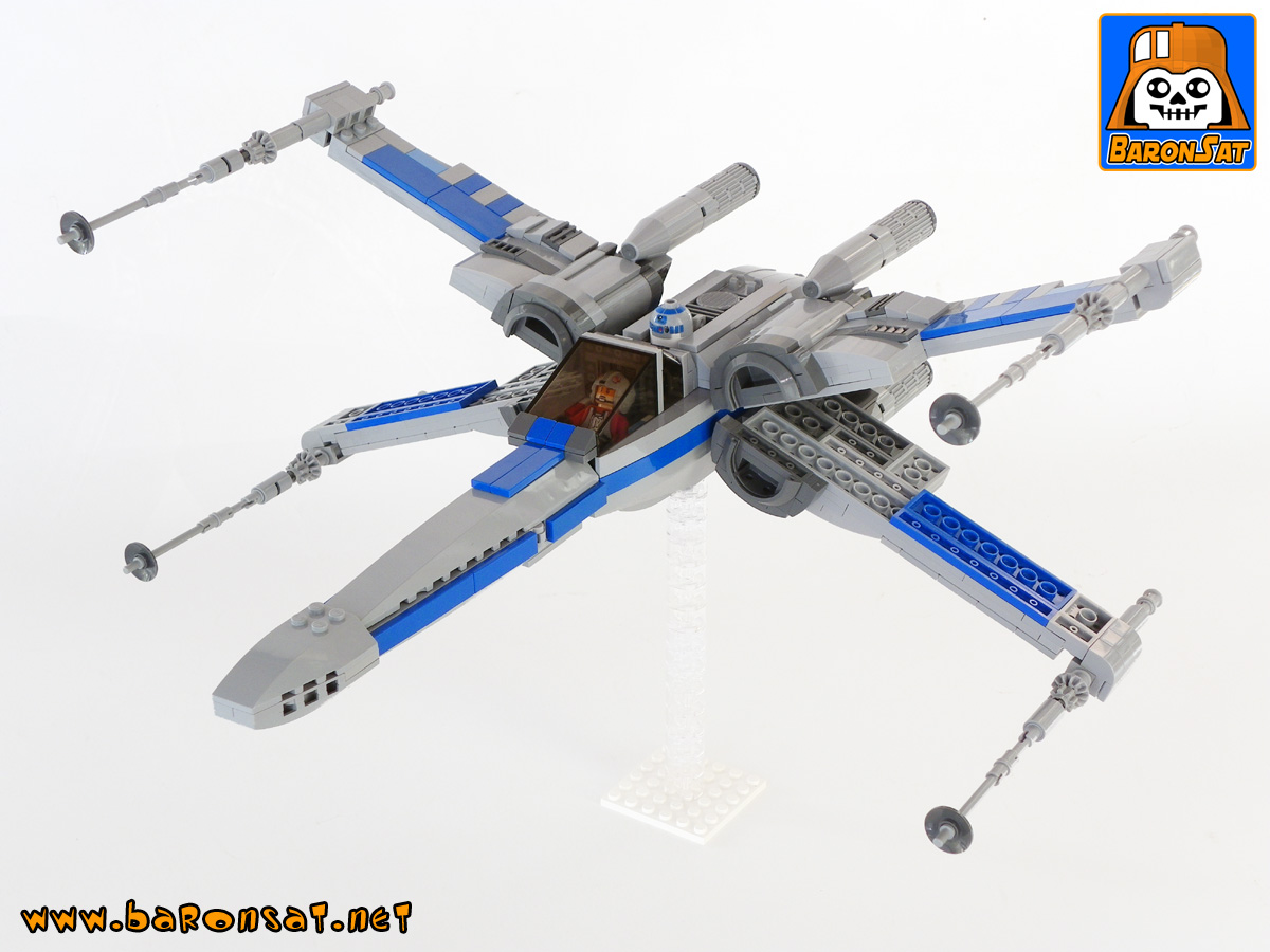 Lego moc episode 7 x-wing TFA