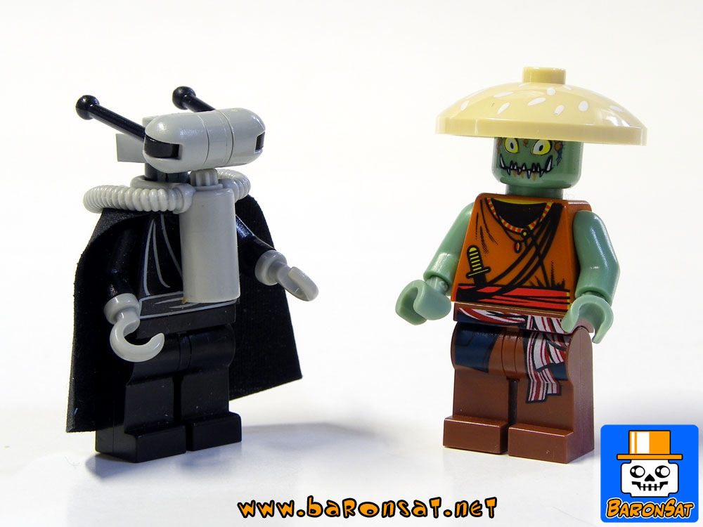 Lego moc Star Wars Garindan & Alien Minifigures
