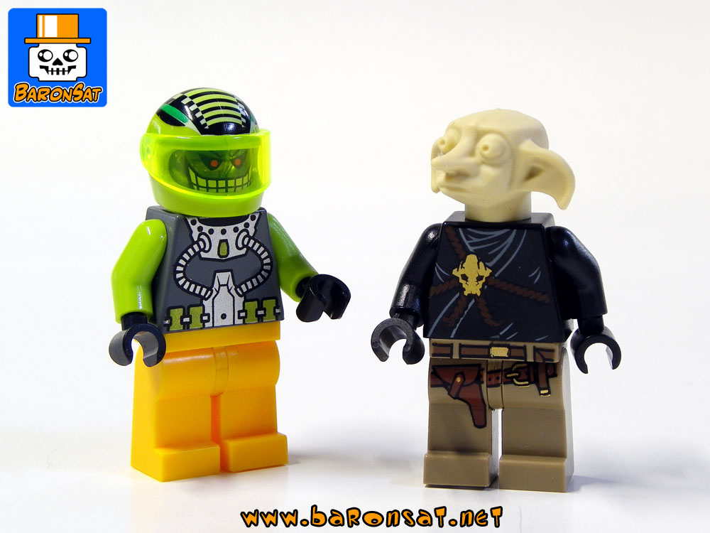 Lego moc Star Wars Alien Pilot & scoundrel Minifigures