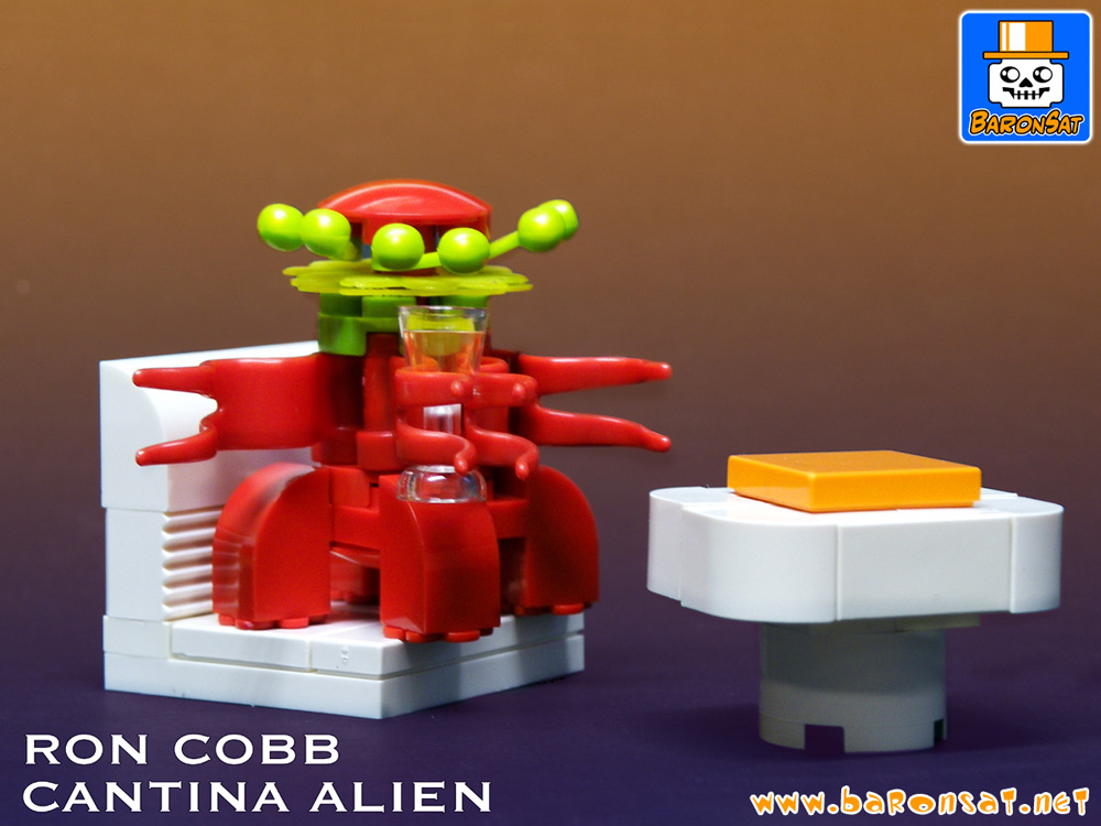 Lego moc Star Wars Minifigures Ron Cobb Plant Man Revwien