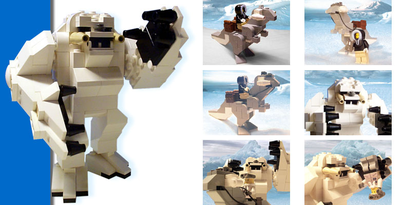 Lego moc Wampa Taun Taun 