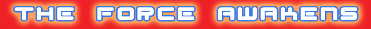 THE FORCE AWAKENS BANNER