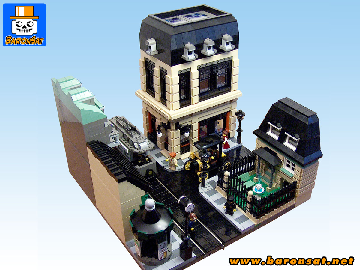 Lego moc City 1900s Top View
