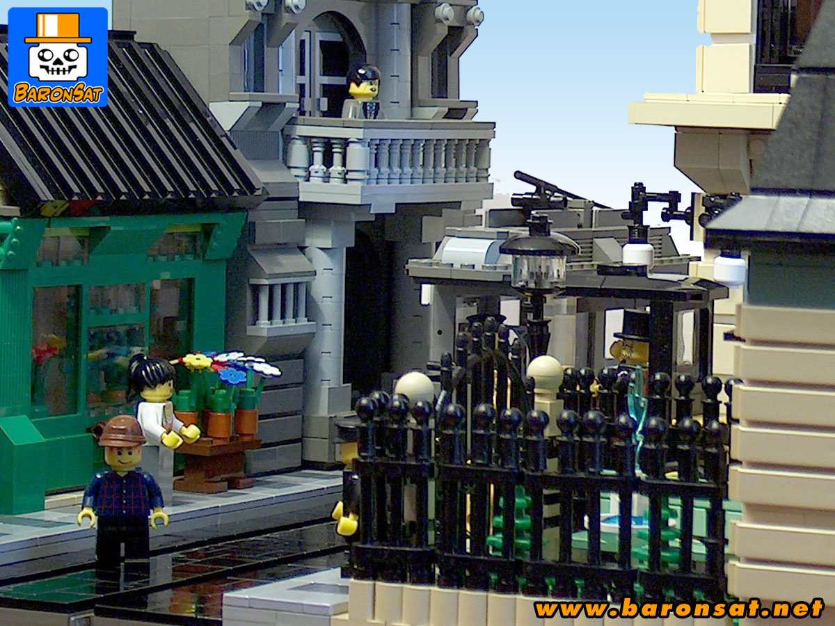 Lego moc City 1900s Street View
