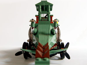 Lego moc Crocodile looks like a gavial