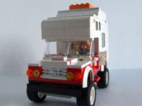 Lego moc Camper Front