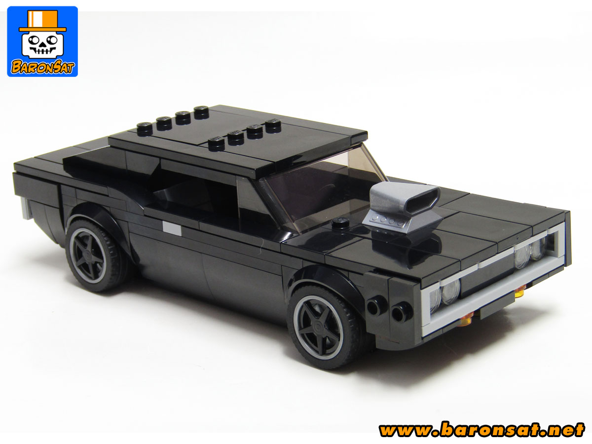 Lego Dodge Charger 1970 Front