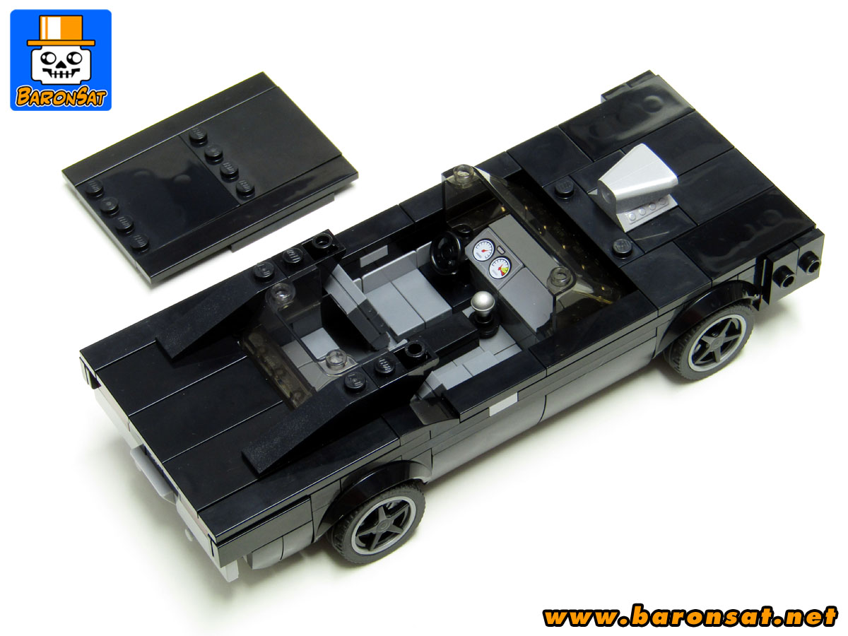 Lego Dodge Charger 1970 Interior
