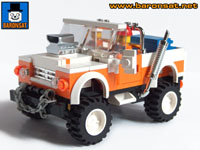 Lego moc Utility 4x4 front