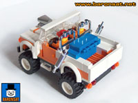 Lego moc Utility 4x4 loaded