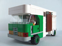 Lego moc Horsebox 