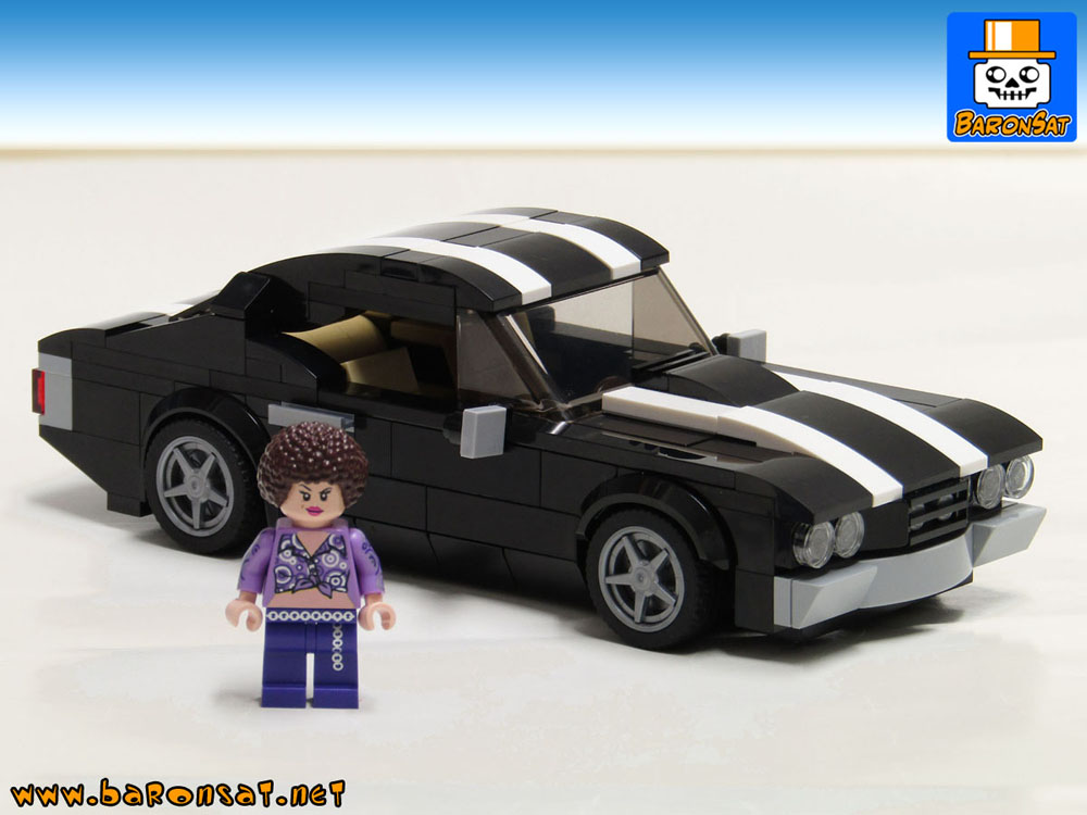 Lego moc Chevy Chevelle 1970 model