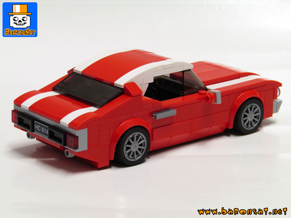 lego chevy chevelle moc instructions red 02