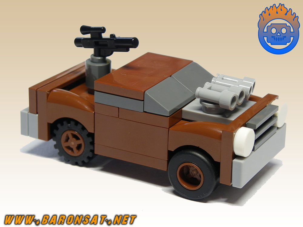 Lego moc micro CRANKY FRANK mad max custom model