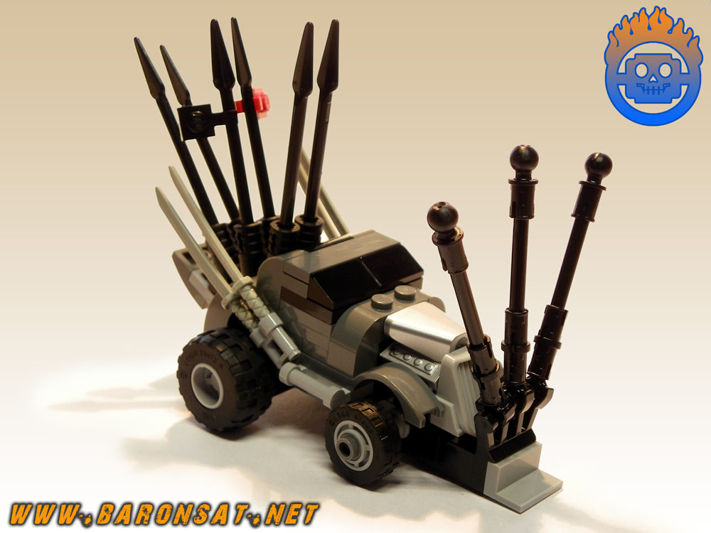 Lego moc micro mad max Nux Car custom model