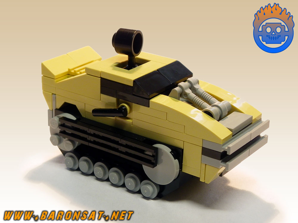Lego moc micro mad max peacemaker custom model