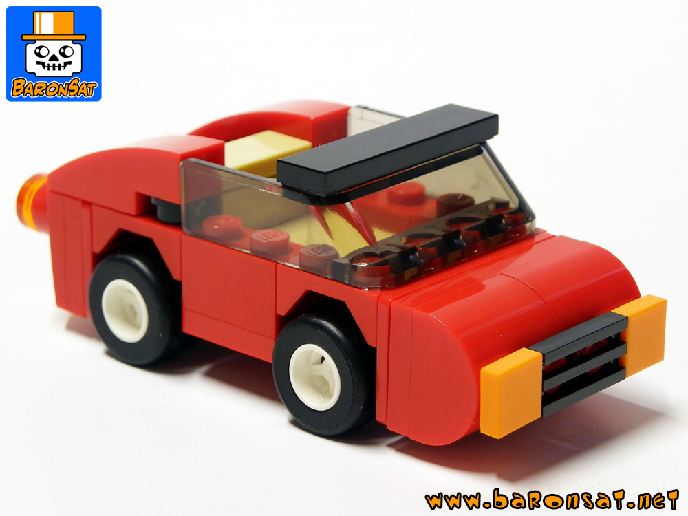 micro magnum ferrarri custom moc models made of lego bricks